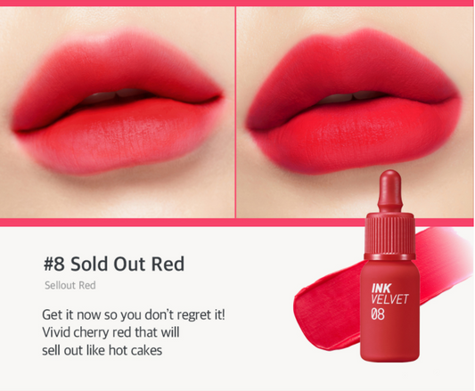 PERIPERA Ink The Velvet Tint 4g (11 Colours)