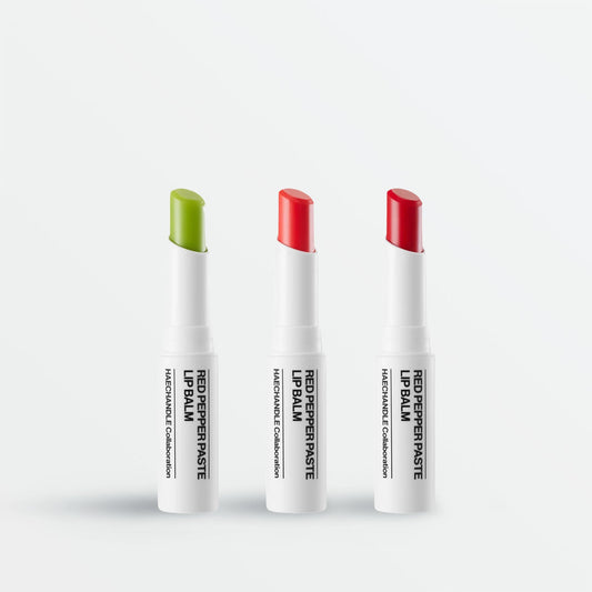Red Pepper Paste Lip Balm (3 colours)